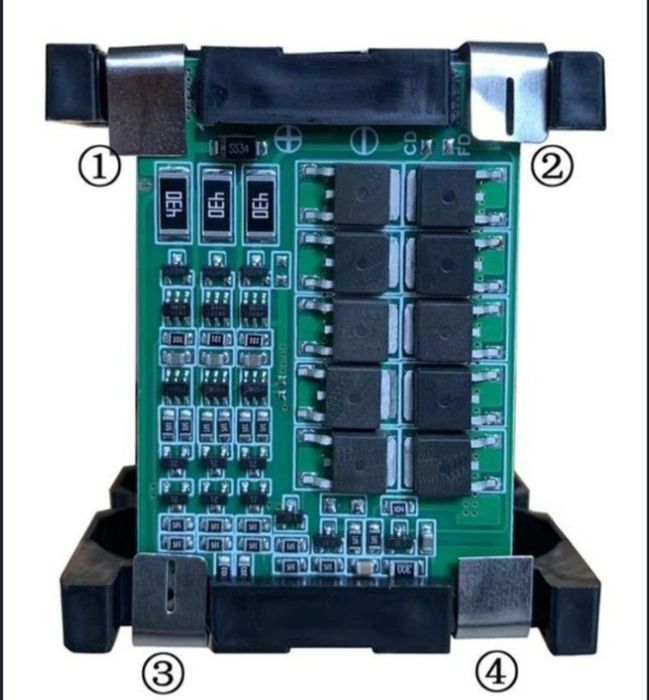 Корпус для аккумуляторов 12v Li-ion 18650-21 bms для акумуляторов 12v