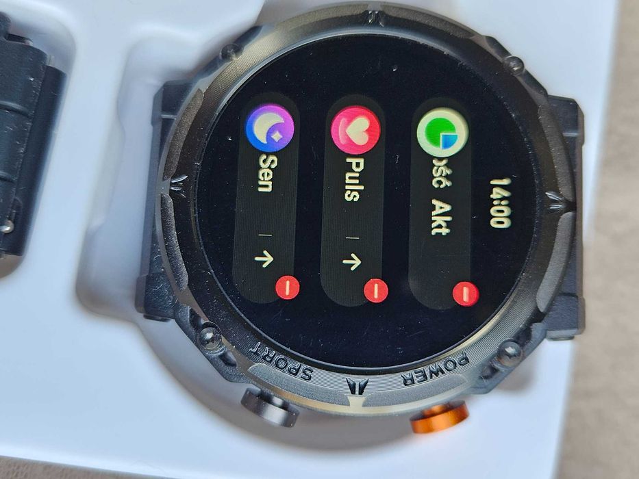 Smart watch  C21 PRO - meski - nowy - język POLSKI