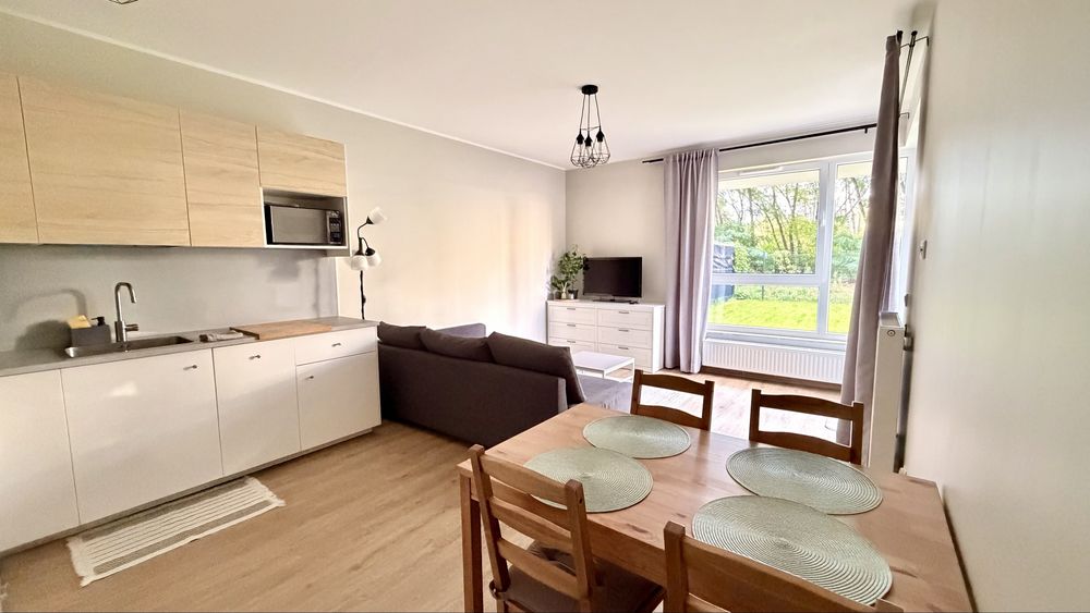 Nowoczesne 2 pokoje z wielkim ogródkiem (90 m²) + garaż w cenie! | ul. Łopianowa