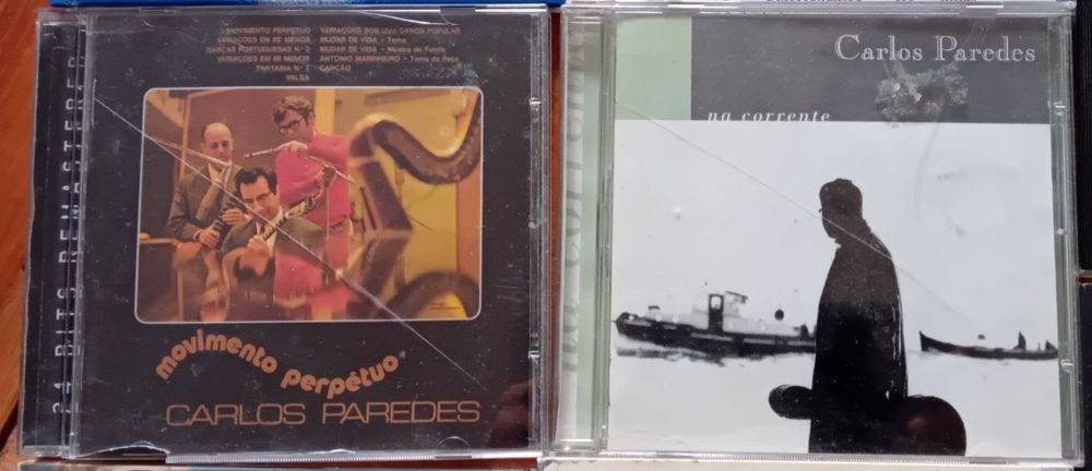 CDs: Jobim, Paredes, Humanos, Lhasa