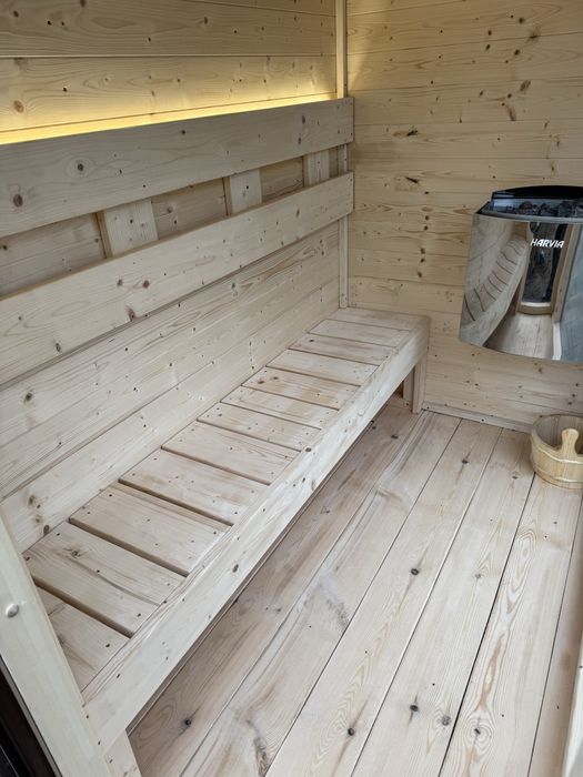 Sauna ogrodowa mini sauna elektryczna 230V/400vsauna wifi ocieplona