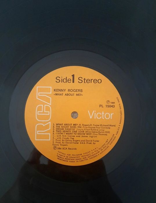 Disco de vinil (Kenny Rogers)