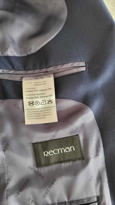 Elegancki garnitur męski-idealny na studniówkę,  maturę, uroczystości