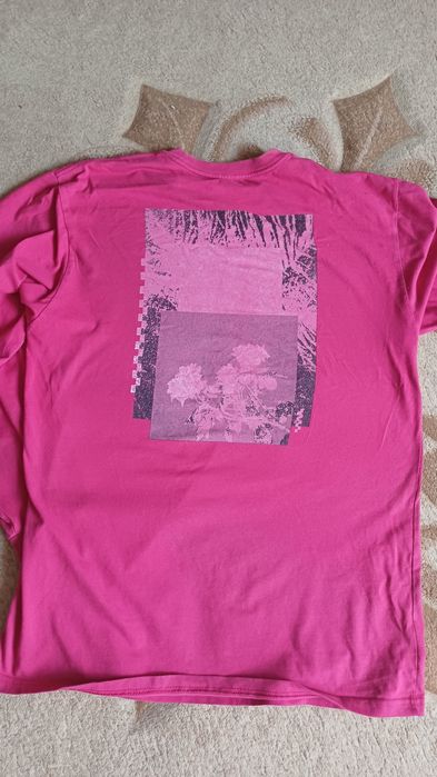 лонгслив vans розовый