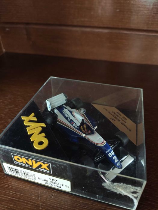 Carro Coleção 1:43 ONYX Williams Renault Airton Senna Testes 1994 - No
