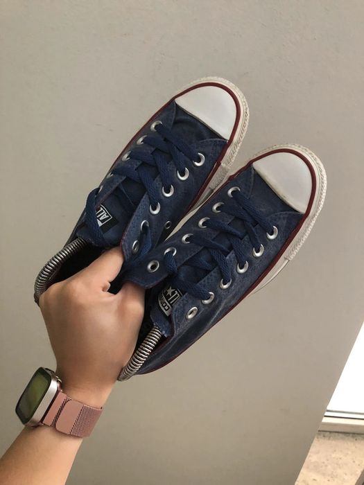 Trampki converse all star krotkie granatowe roz.37