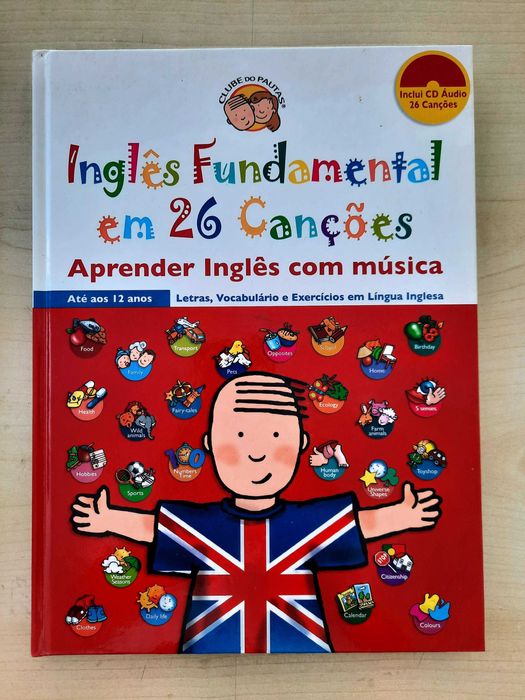 Aprender Inglês com música com CD incluído!