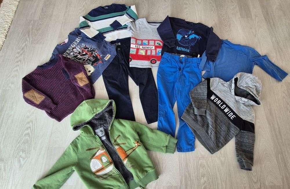 Набори,лоти речей для хлопчика 5-6-7років