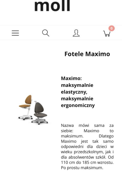 Fotel Moll Maximo Forte