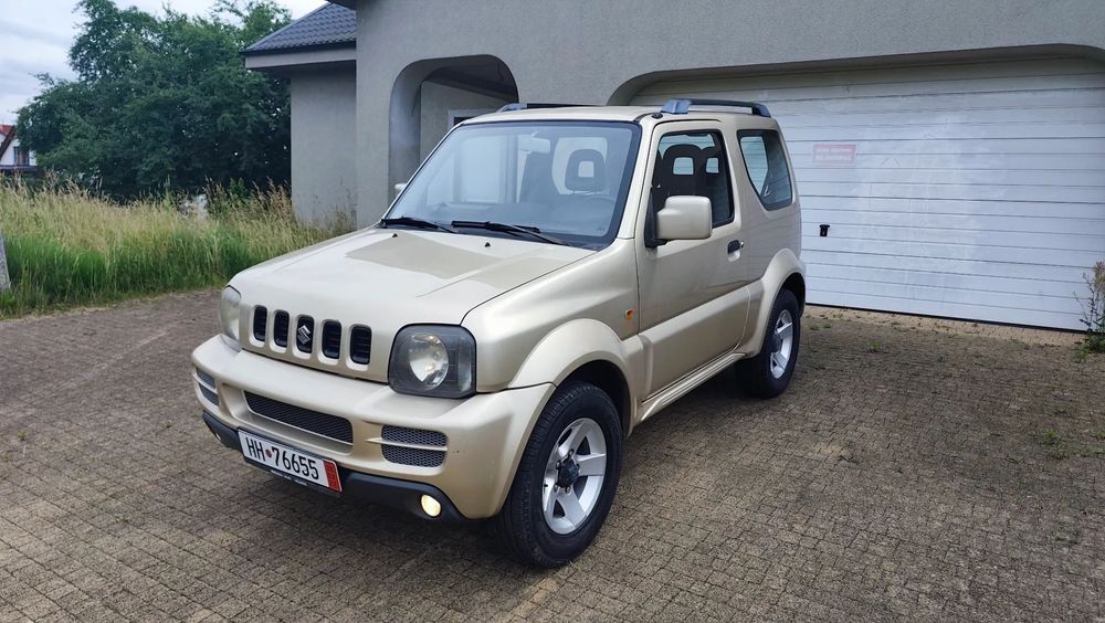 Suzuki Jimny Piękne Suzuki Jimi 1.3 benzyna 4x4 Po Lifcie Super Stan z Niemiec Pole