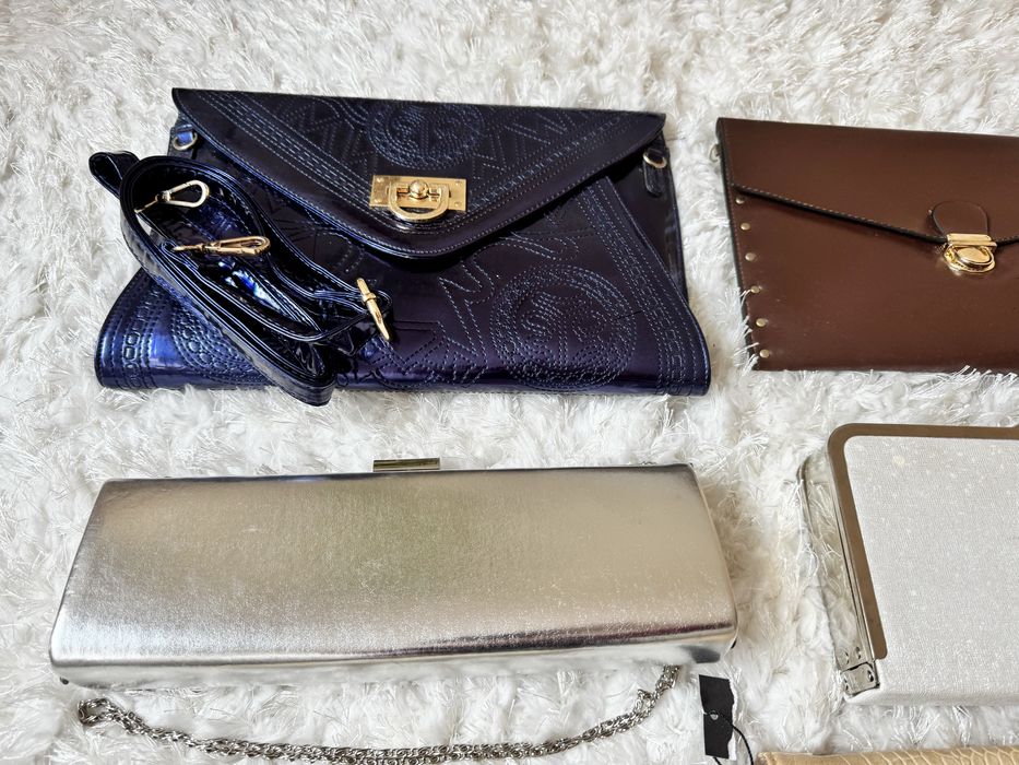 Conjunto de carteiras e porta-moedas