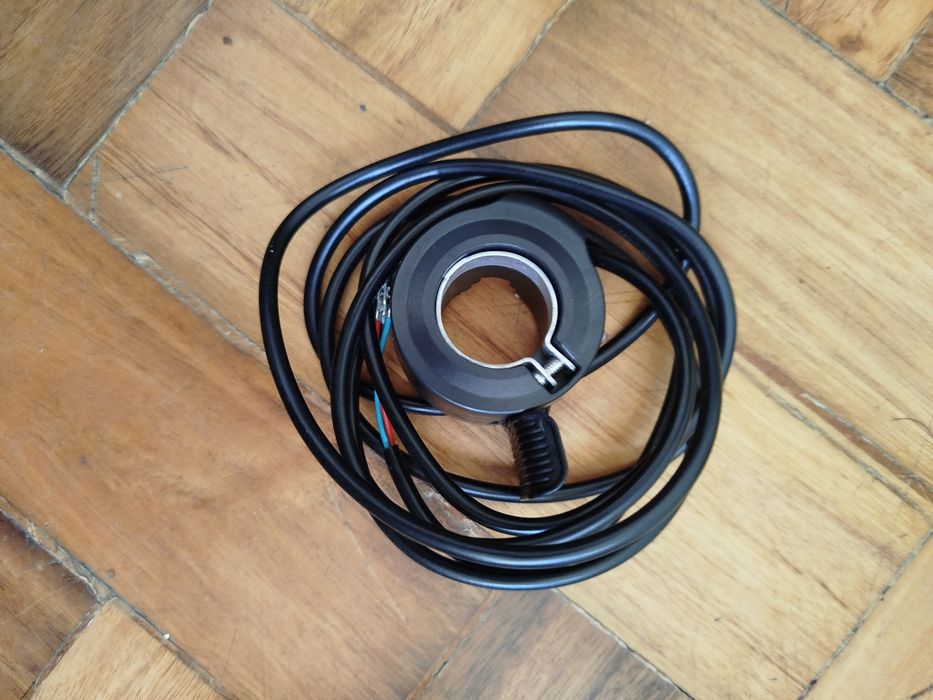 Bicicleta Elétrica S866 com Display LCD, 24V, 36V e 48V, 1 Acelerador