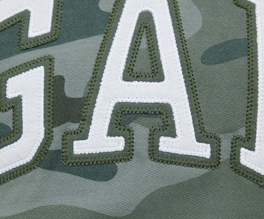 GAP bluza z kapturem moro camo oryginał za pół ceny