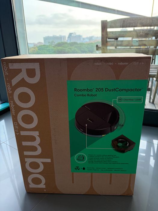 Roomba 205 DustCompactor – Novo, Selado – Entrega em Mão – 150€