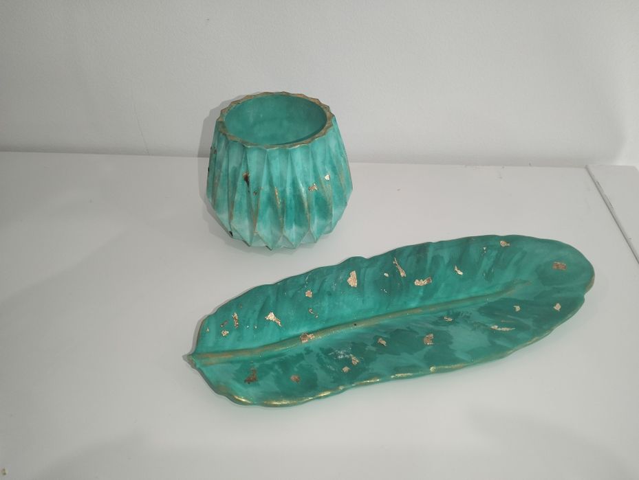 Velas e gesso perfumado