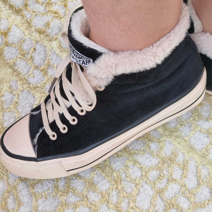 Damskie buty trampki ocieplane aksamitne Beierpai 8er Star 37-37,5