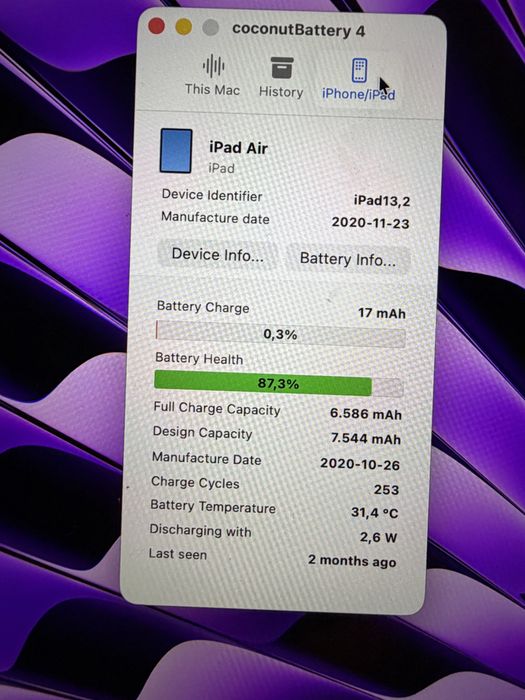iPad Air 4 256gb Blue WiFi + Cellular + klawiatura