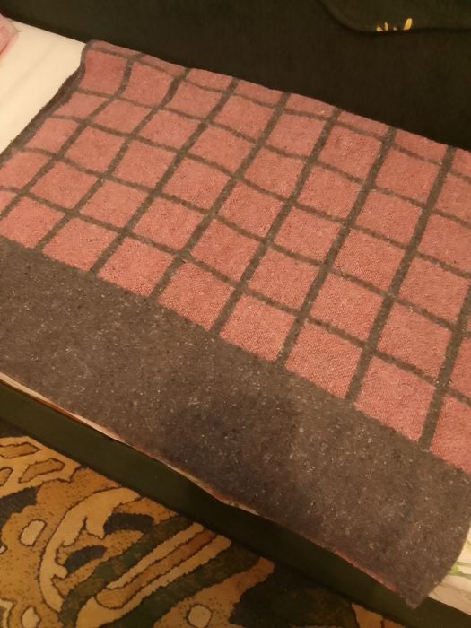 Плед полушерстяной новый