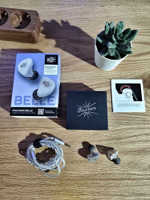 EarPhones Linsoul Kiwi Ears Belle, IEMs de Alta Qualidade