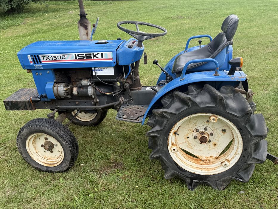 Traktorek ISEKI TX1500 – diesel – mini ciągnik japoński