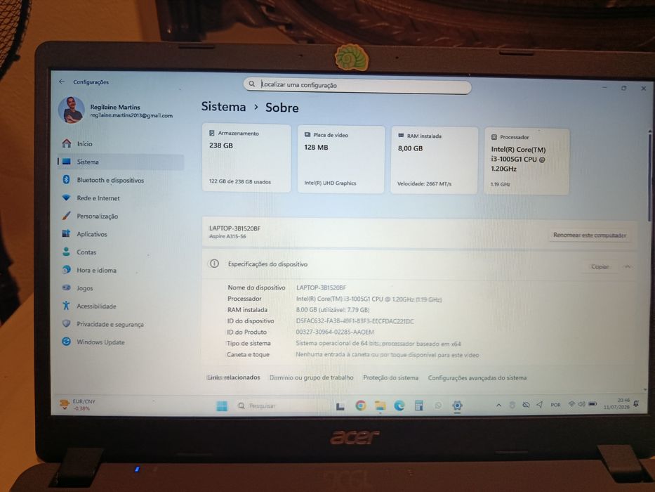 Laptop Notebook acer