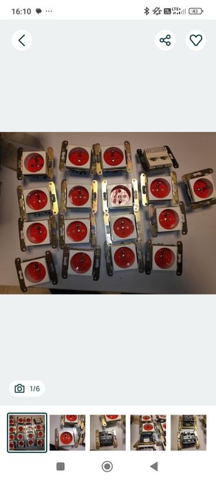 Gniazdka elektryczne 12szt