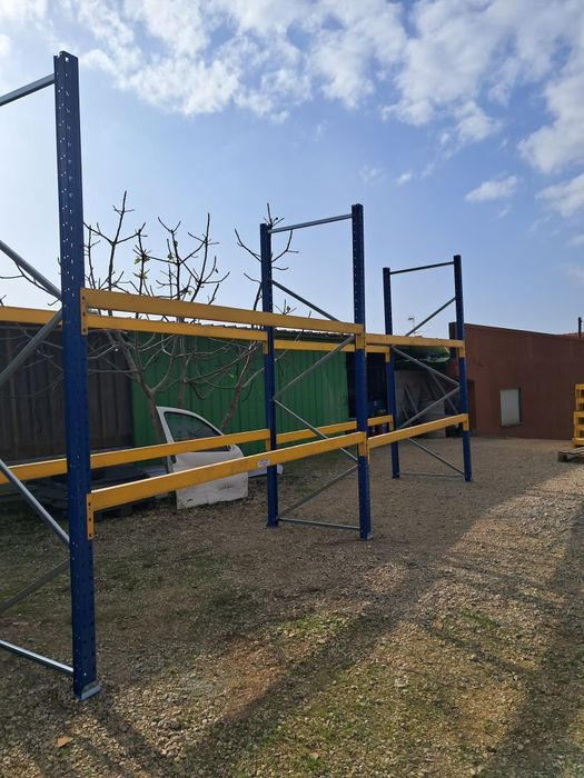 Estantes de armazém, racks