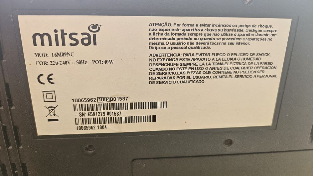 Tv Mitsai 16 polgadas