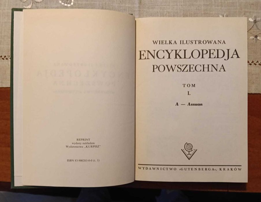 Pełny reprint Encyklopedii Gutenberga z 1996 r 44 tomy