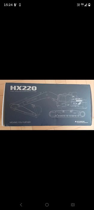 Model hyundai hx 220 1:35