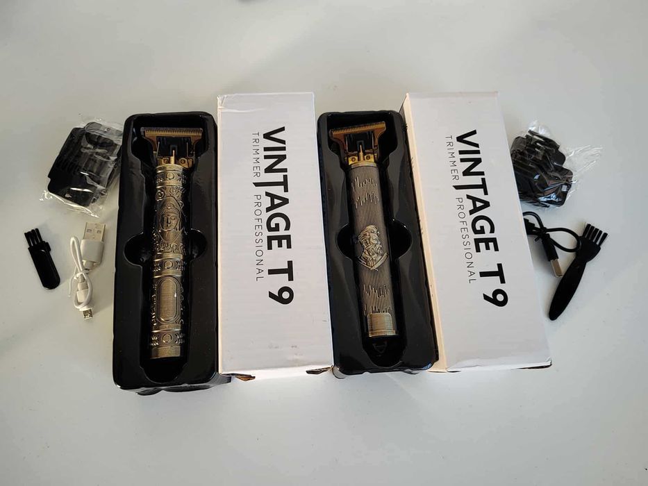 Trymer VINTAGE T9 –bezprzewodowy trymer do włosów i brody