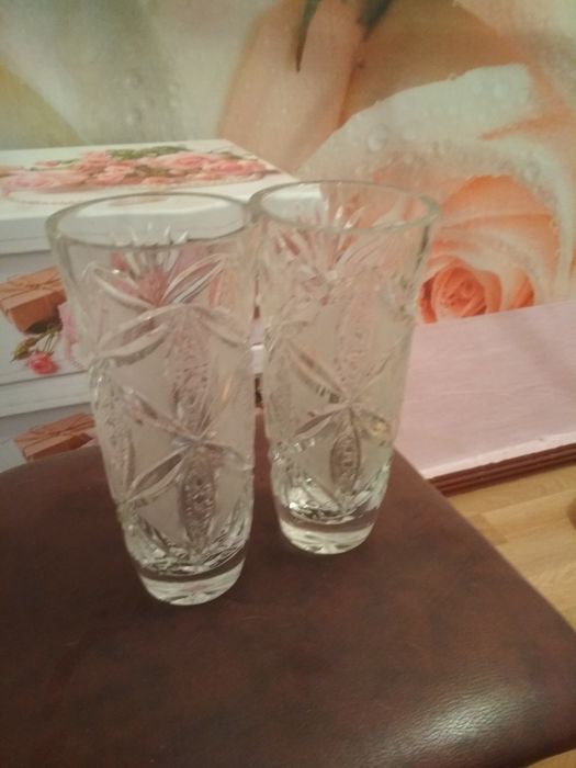 Продам вазы хрустальные