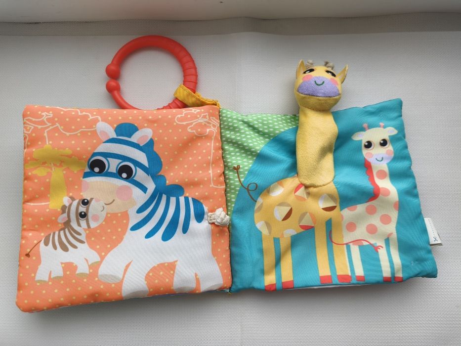 М'яка книжка Chicco "Тваринки"