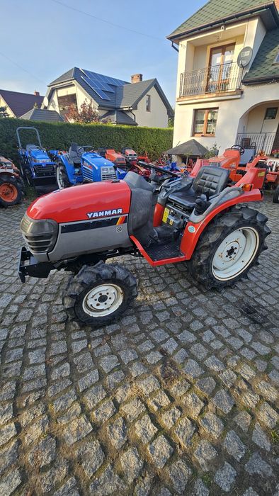 Yanmar AF17 4x4 17KM rewers mini traktorek ogrodniczy japoński glebogryzarka tur iseki kubota mitsubishi hinomoto