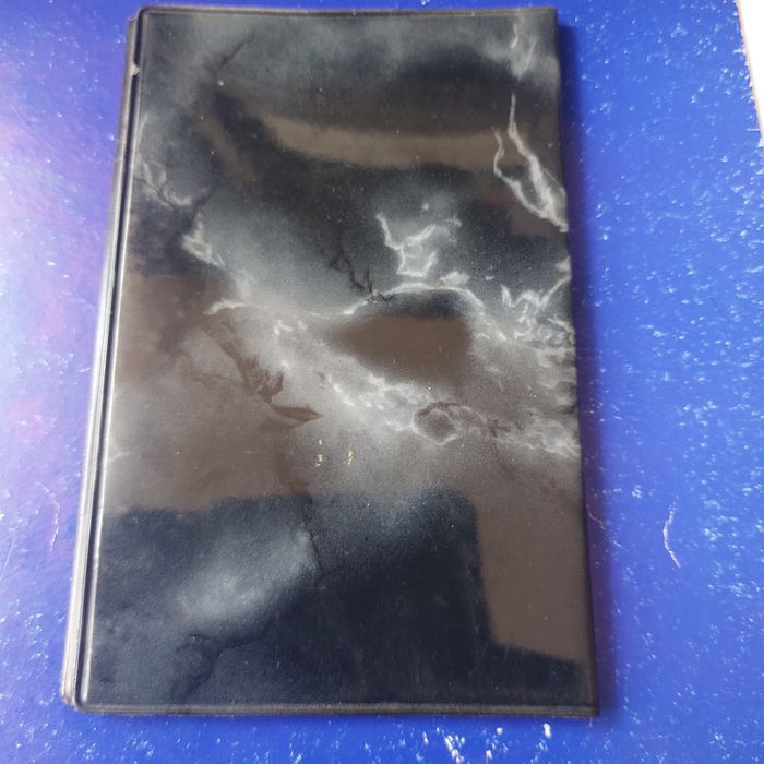 Książeczka oszczędnościowa okładka czarna marmurkowa