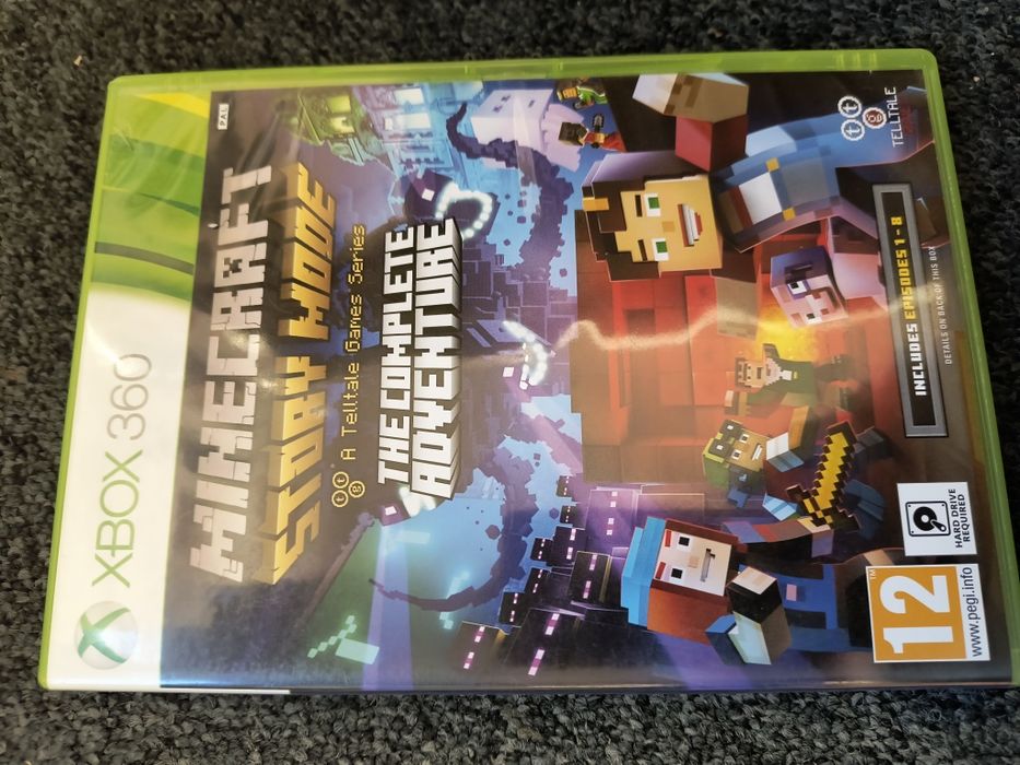 Xbox 360, Minecraft Story Mode, stan bdb, The Complete Adventure