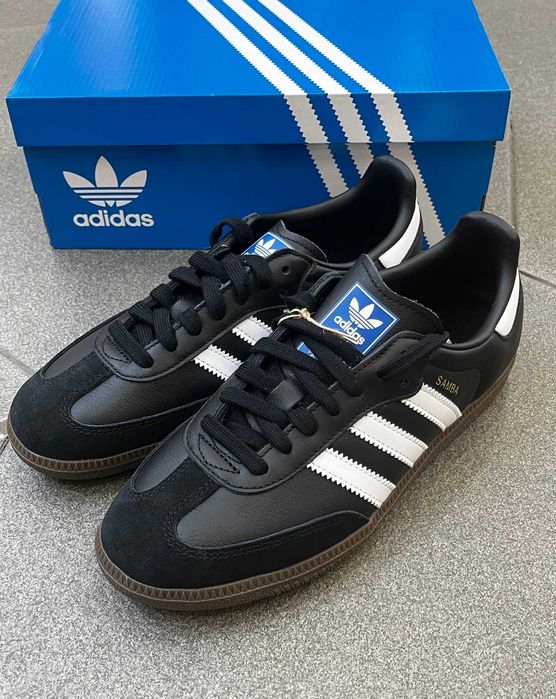 czarne adidas SAMBA buty dla pary oryginalne sneakersy R.38