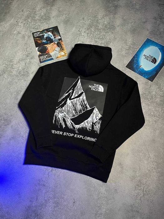Худи TNF с бирками / Кофта The North Face черная