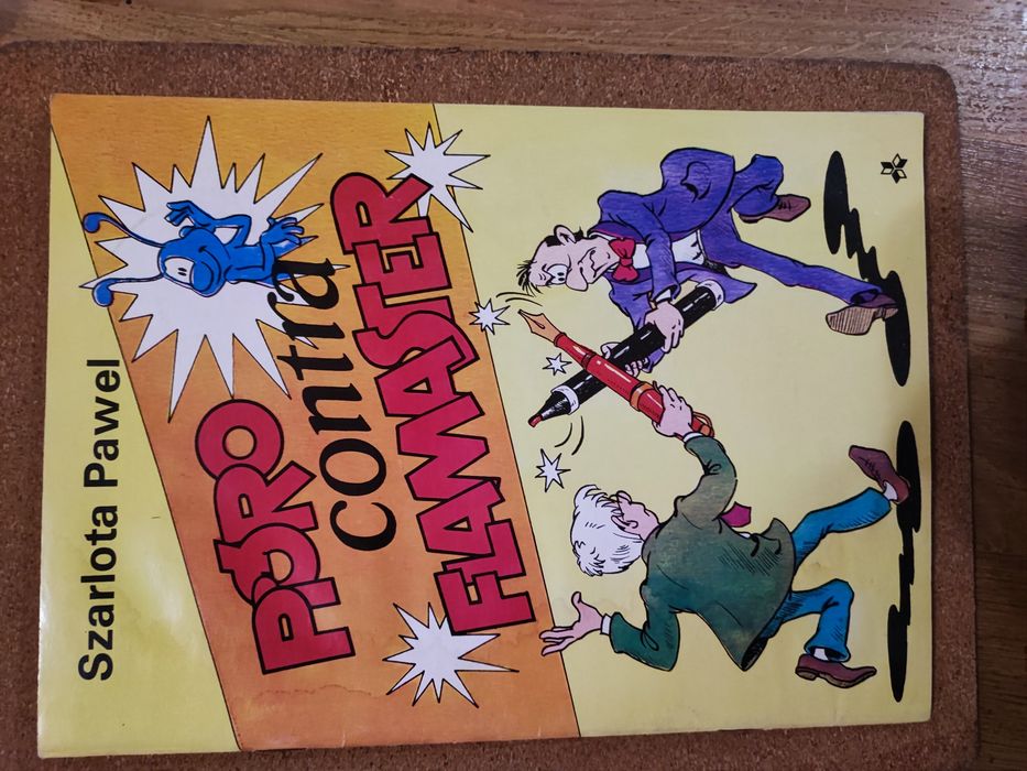 Komiks Pióro contra flamaster
