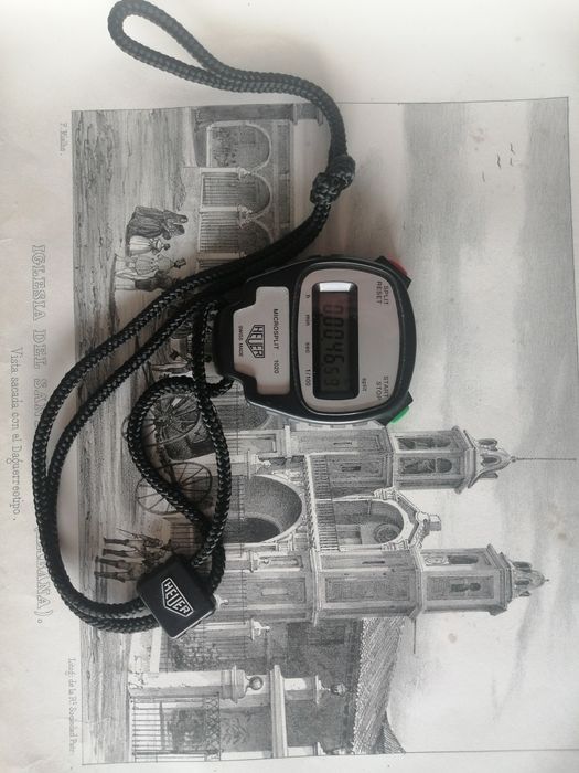 Relógio - Cronómetro Heuer Microsplit 1020