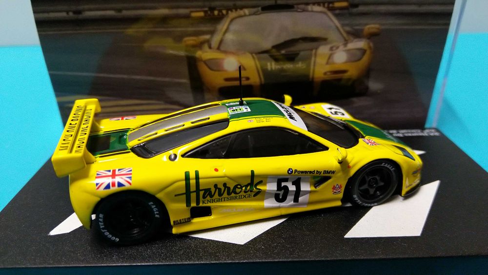 McLaren F1 GTR #51: 24h Le Mans 1995 - Miniatura Altaya/IXO esc 1/43