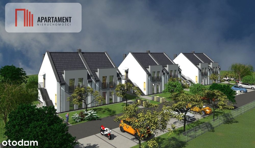 3 pokojowe z tarasem i ogrodem!