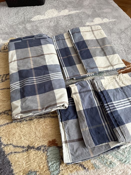 Posciel ikea podwojna 200x200 plus poszewki na poduszki duze i jaski