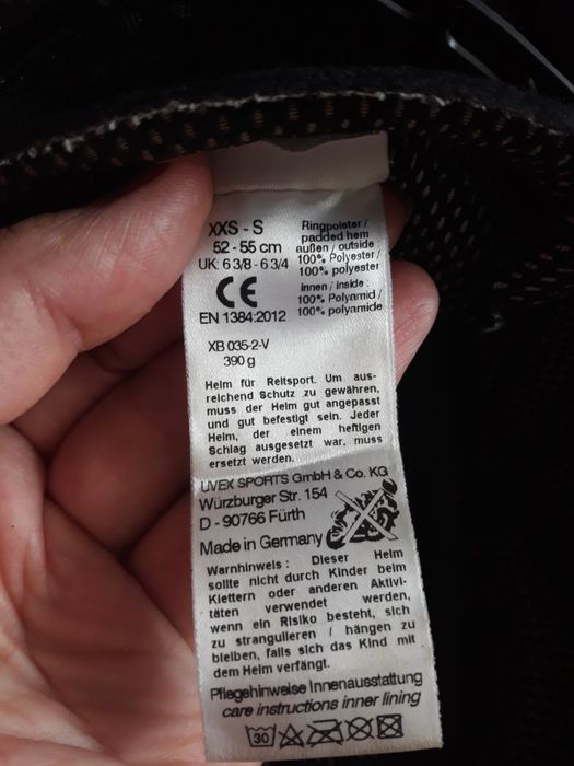 Шлем велосипедний "Uvex".