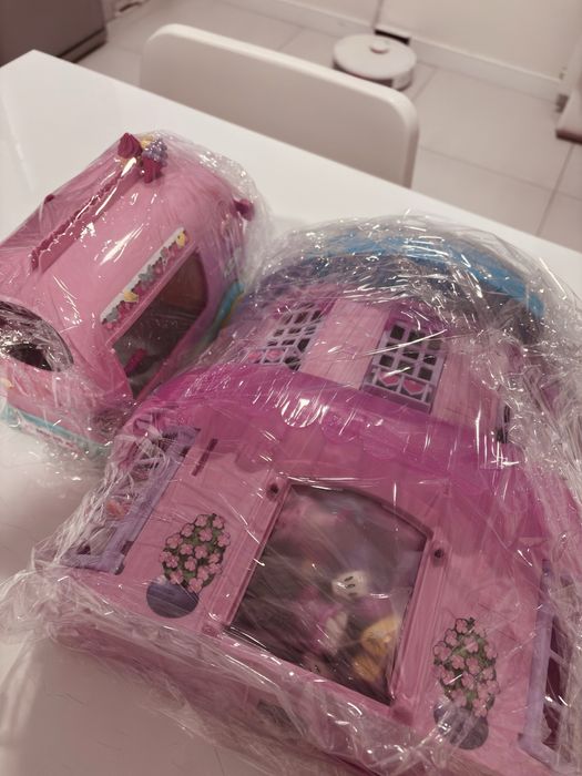 Casa Minnie Mouse Disney + Carrinha e Acessórios - Playset Completo