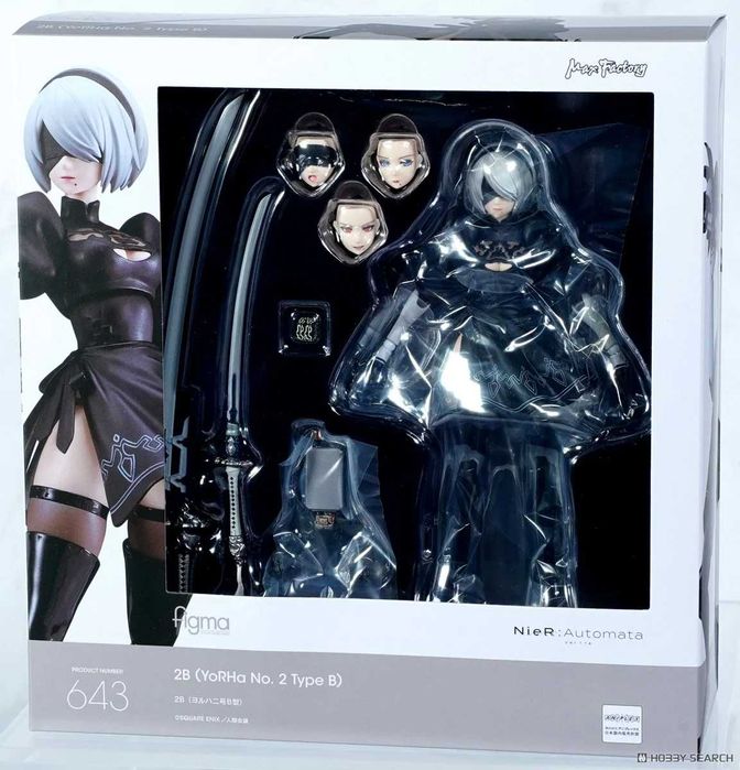 ФІгура NieR: Automata Ver1.1a figma No.643 2B (YoRHa No.2 Type B)