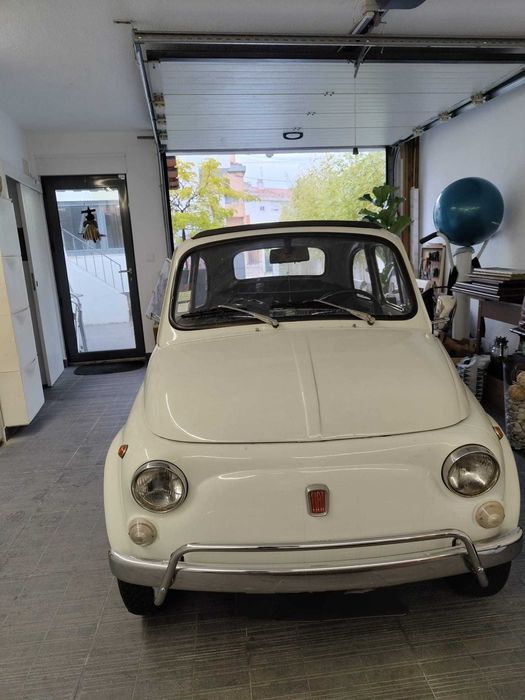 Fiat 500 Clássico de 1968 Branco