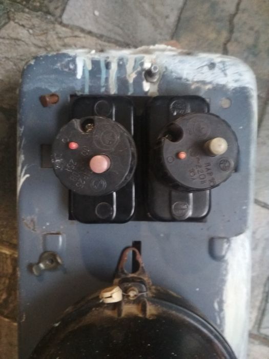 Лічильник світла Мінський РМЗ з пробками счетчик света