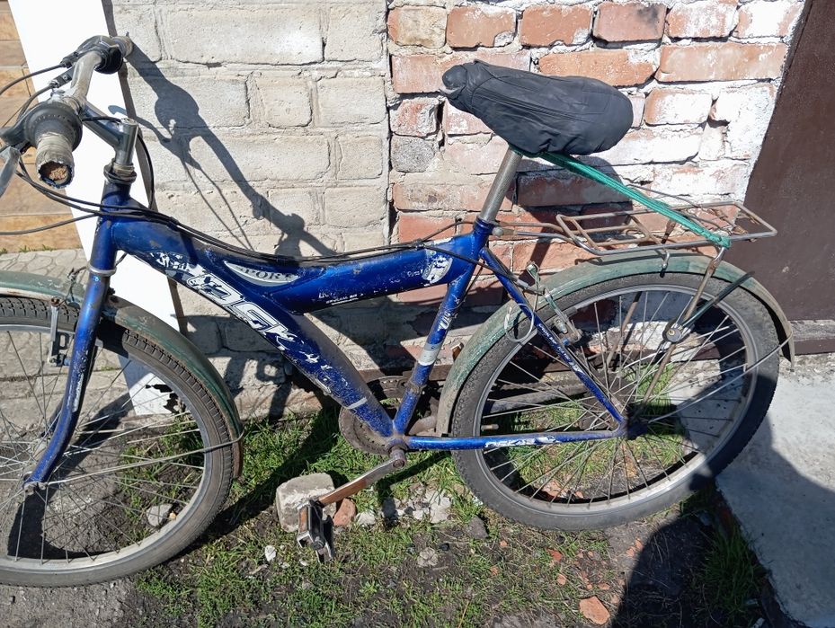 Велосипед с багажником