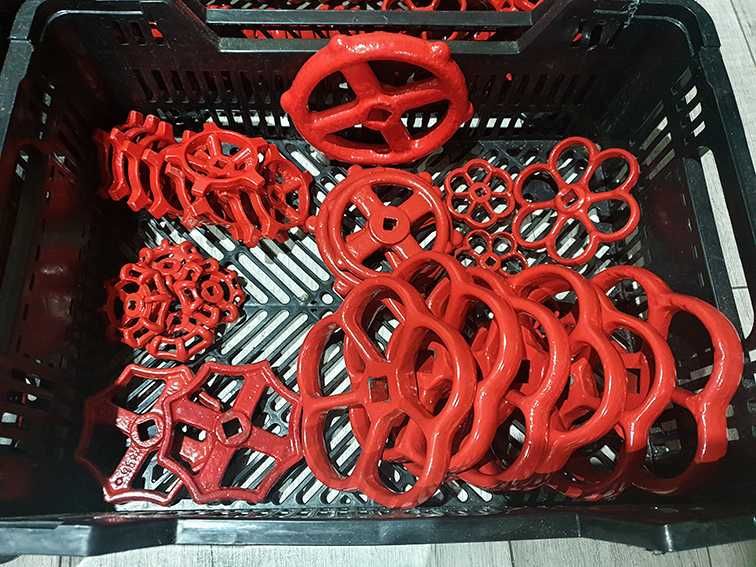 Pokrętła do zaworów odnowione cena od 15 pln